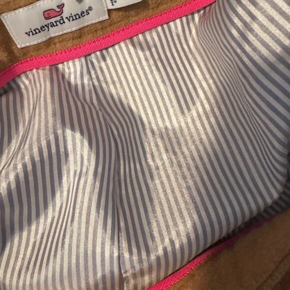 Vineyard Vines Beige Wool Blend Lined Mini Skirt With Pockets Women Sz 8 - Picture 10 of 11